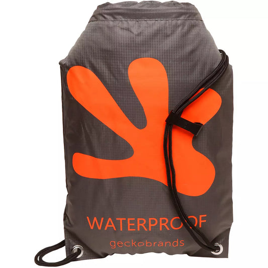 Drawstring WP Backpack - Grey/Orange