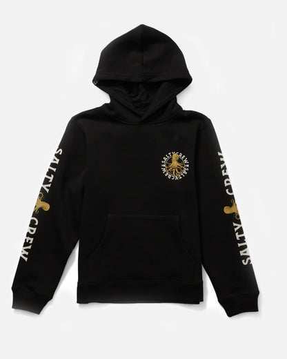 Tentacles Boys Fleece Hoodie Black