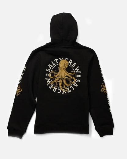 Tentacles Boys Fleece Hoodie Black