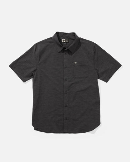 Drifter UV Button Up - Black