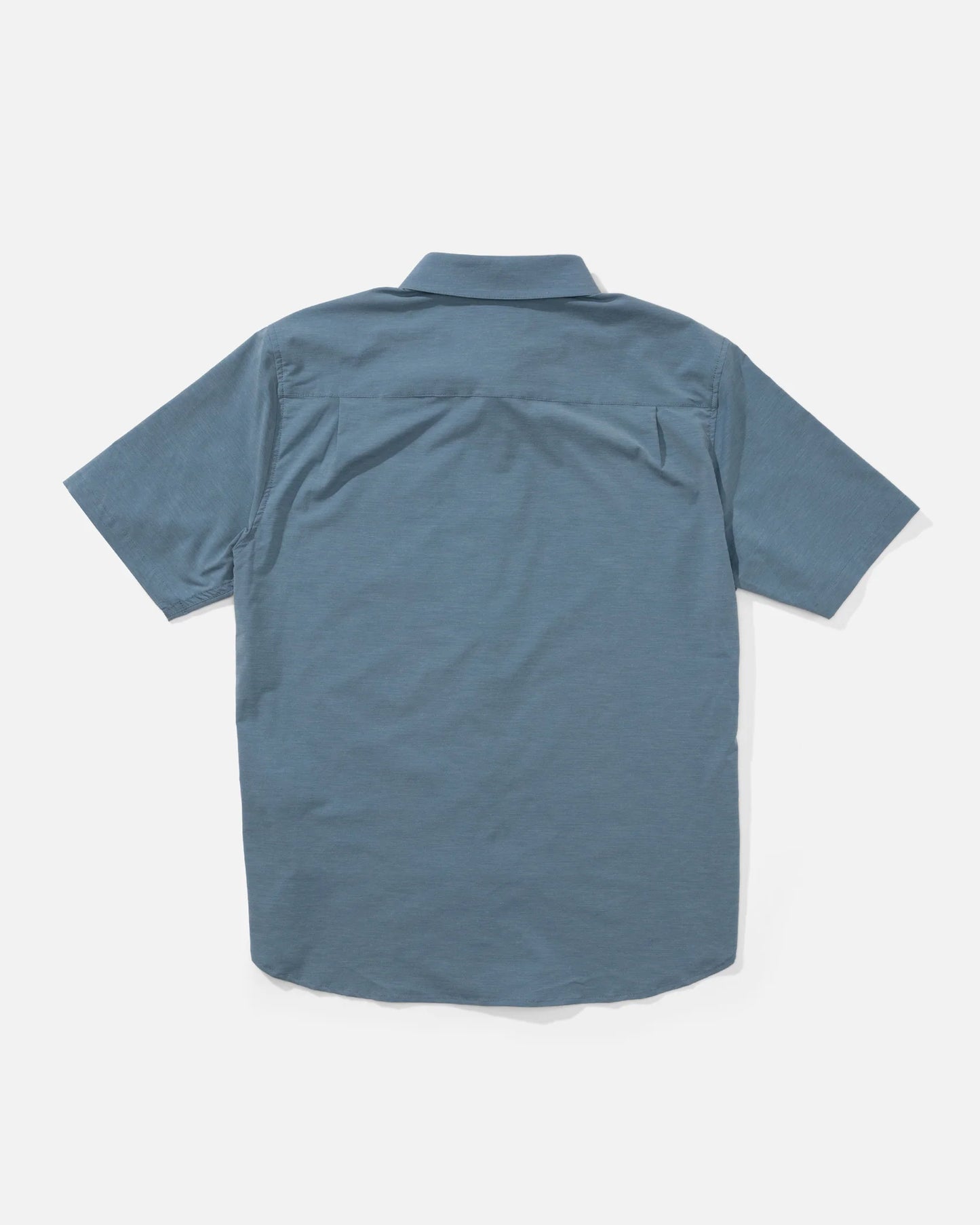 Drifter UV Button Up - Channel Blue