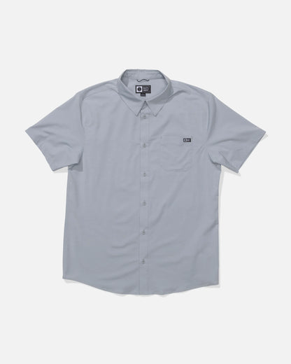 Drifter UV Button Up - Quarry