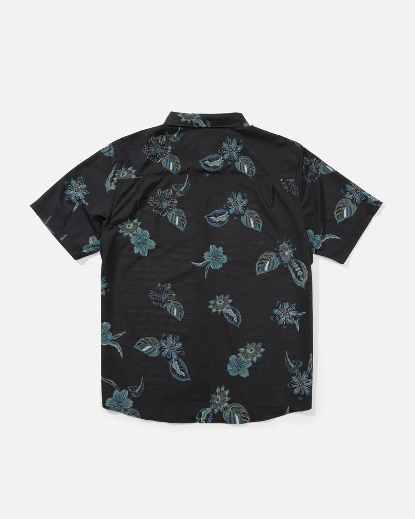 Breezer Perforated Button Up - Phantom