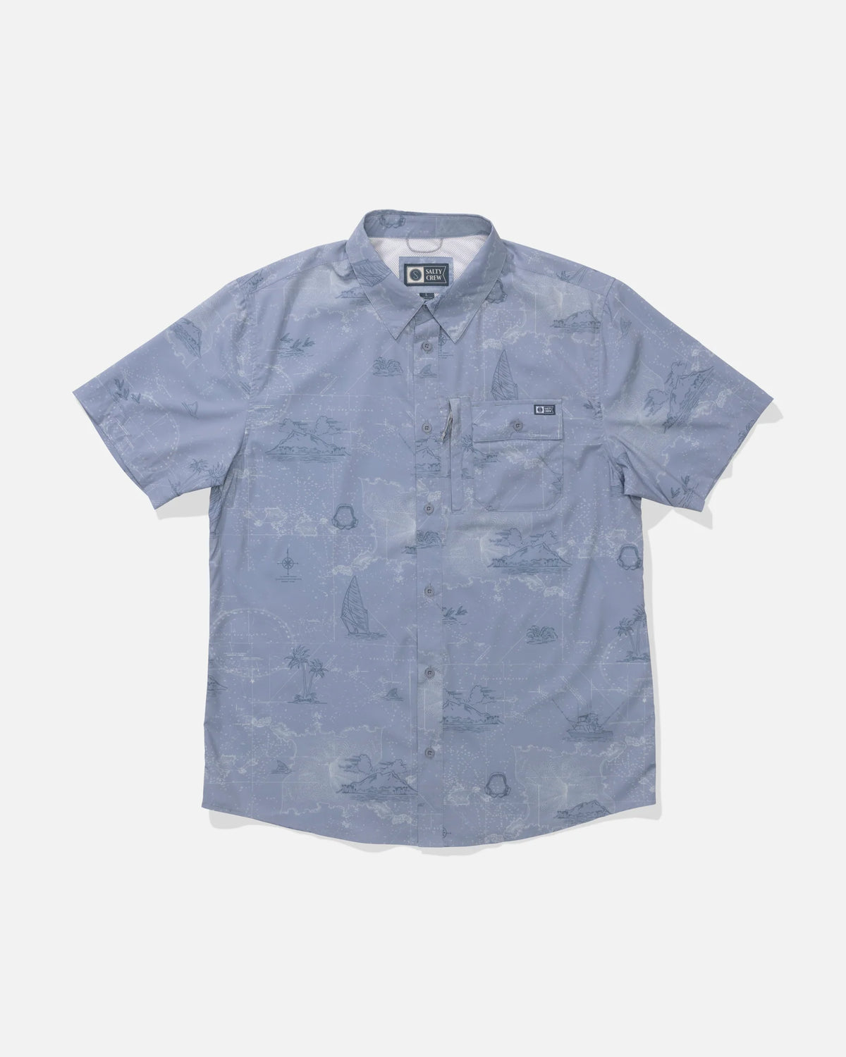 Flagship UV Button Up - Tradewinds
