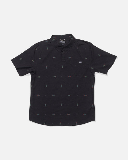 Breezer Perforated Polo - Black
