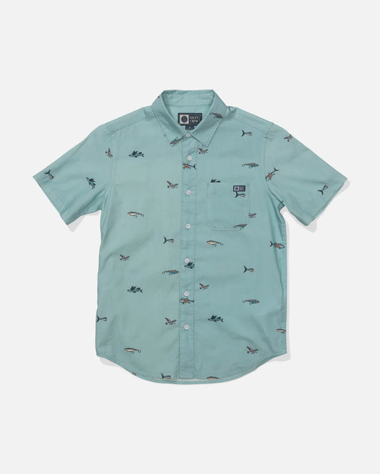 Crew Ss Woven Kids - Seaside