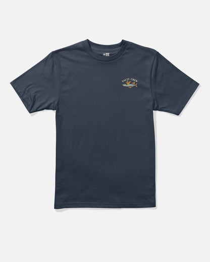 Fly Home Ss Tee Kids - Navy