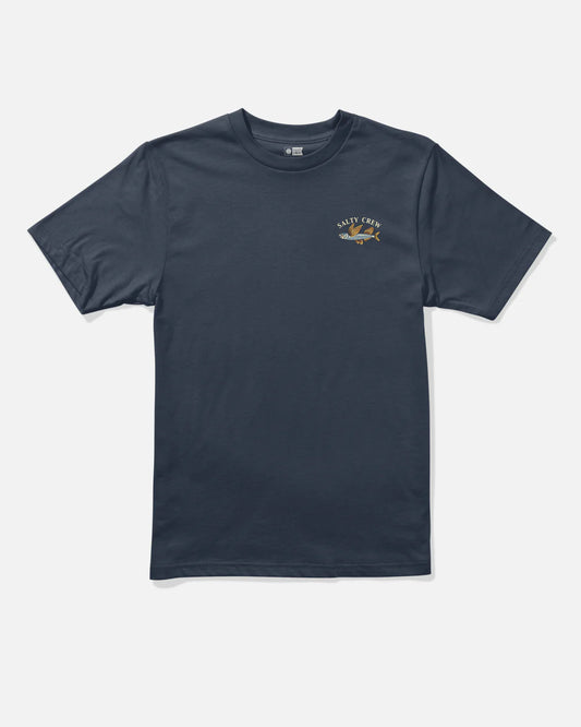 Fly Home Ss Tee Kids - Navy