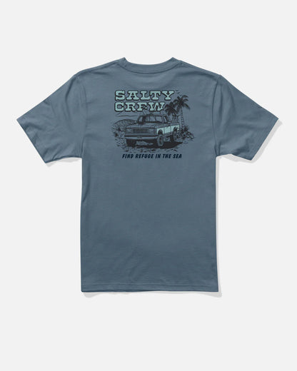 Truck Stop Boys Tee - Slate