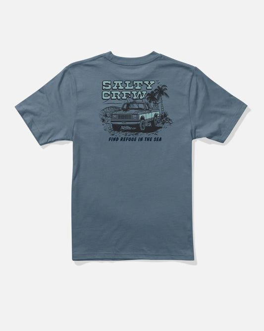 Truck Stop Boys Tee - Slate