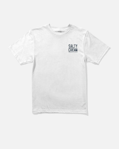 Tried And True Boys Tee - White