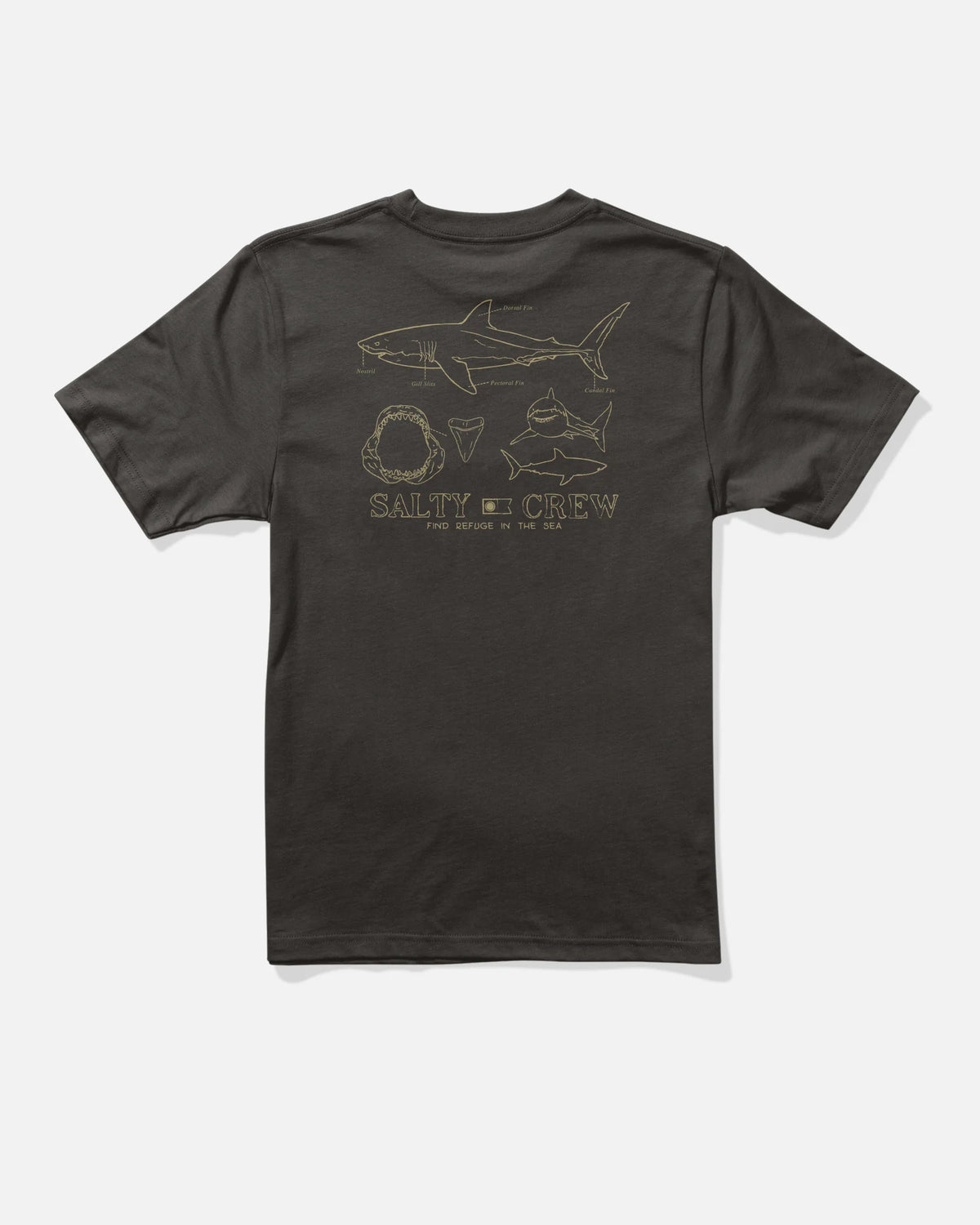 Great White Boys Tee - Black