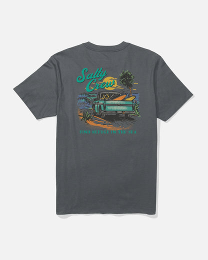 Truck Bed Crew Tee Charcoal