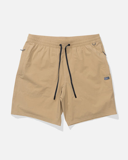 Crew 18" Ewaist Boatshort - Khaki