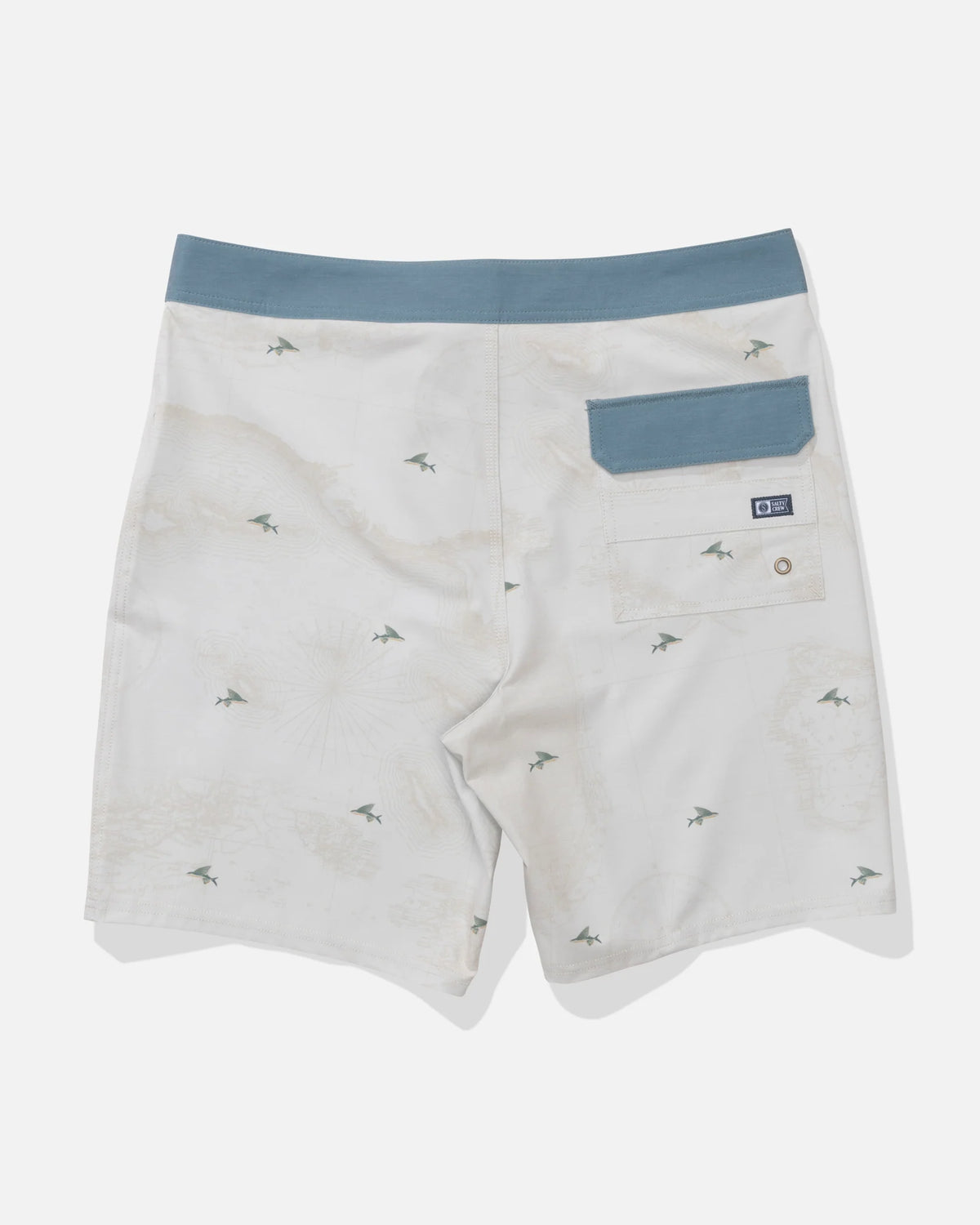 Crew 19" Boardshort - Tradewinds