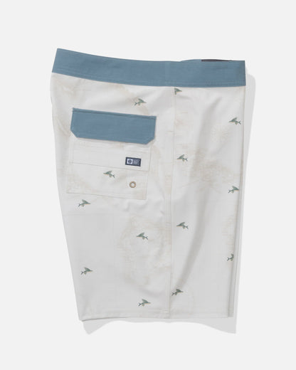 Crew 19" Boardshort - Tradewinds