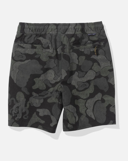Drifter 16" Boys Elastic Hybrid Short - Camo