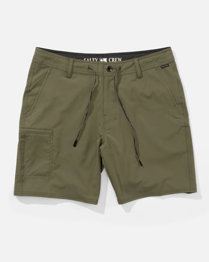Transom Tech Short - Dusty Olive
