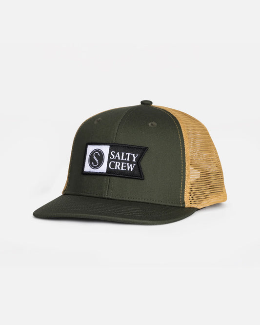 Pinnacle Boys Retro Trucker - Green/Gold
