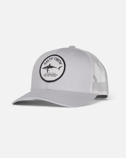 Bruce Retro Trucker Hat - Silver