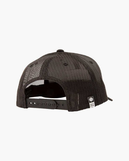 Pinnacle 2 Retro Trucker Hat - Black