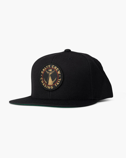 Tailgate 6 Panel Hat Black