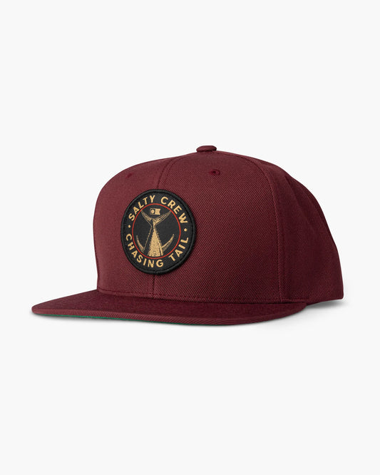 Tailgate 6 Panel Hat Burgundy