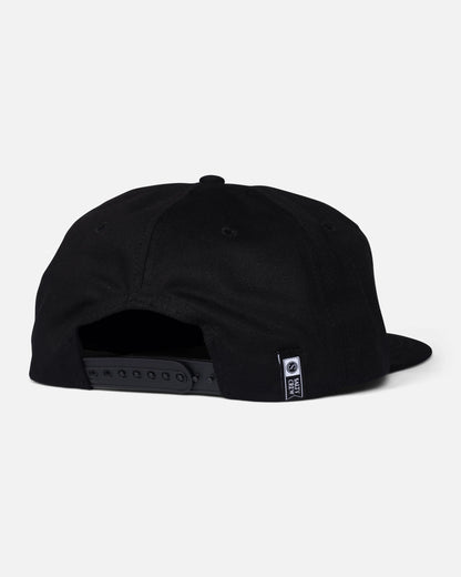 Seawater Snapback - Black