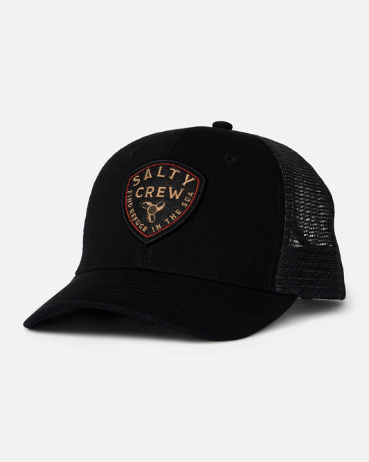 Rotor Trucker Hat Black