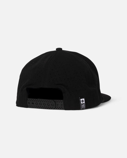 Long Range Tech Snapback - Black