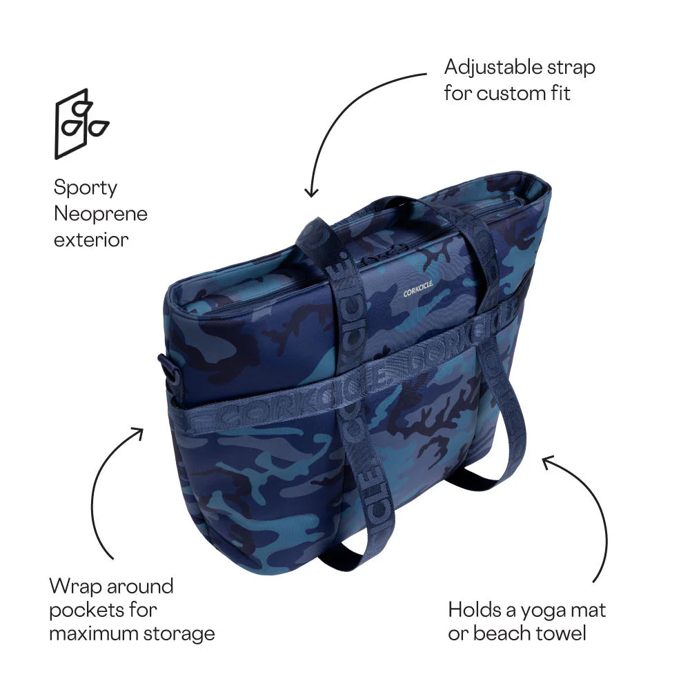 Estelle Tote - Navy Camo