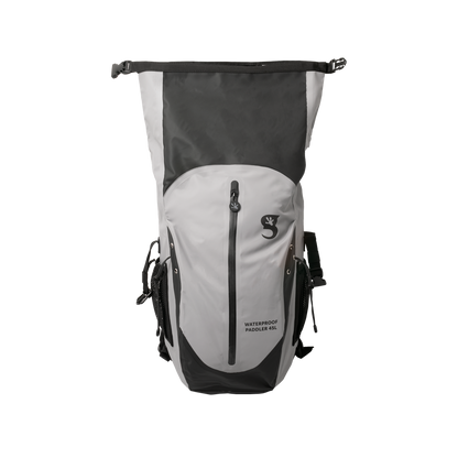 Paddler 45L Waterproof Backpack - Grey/Black