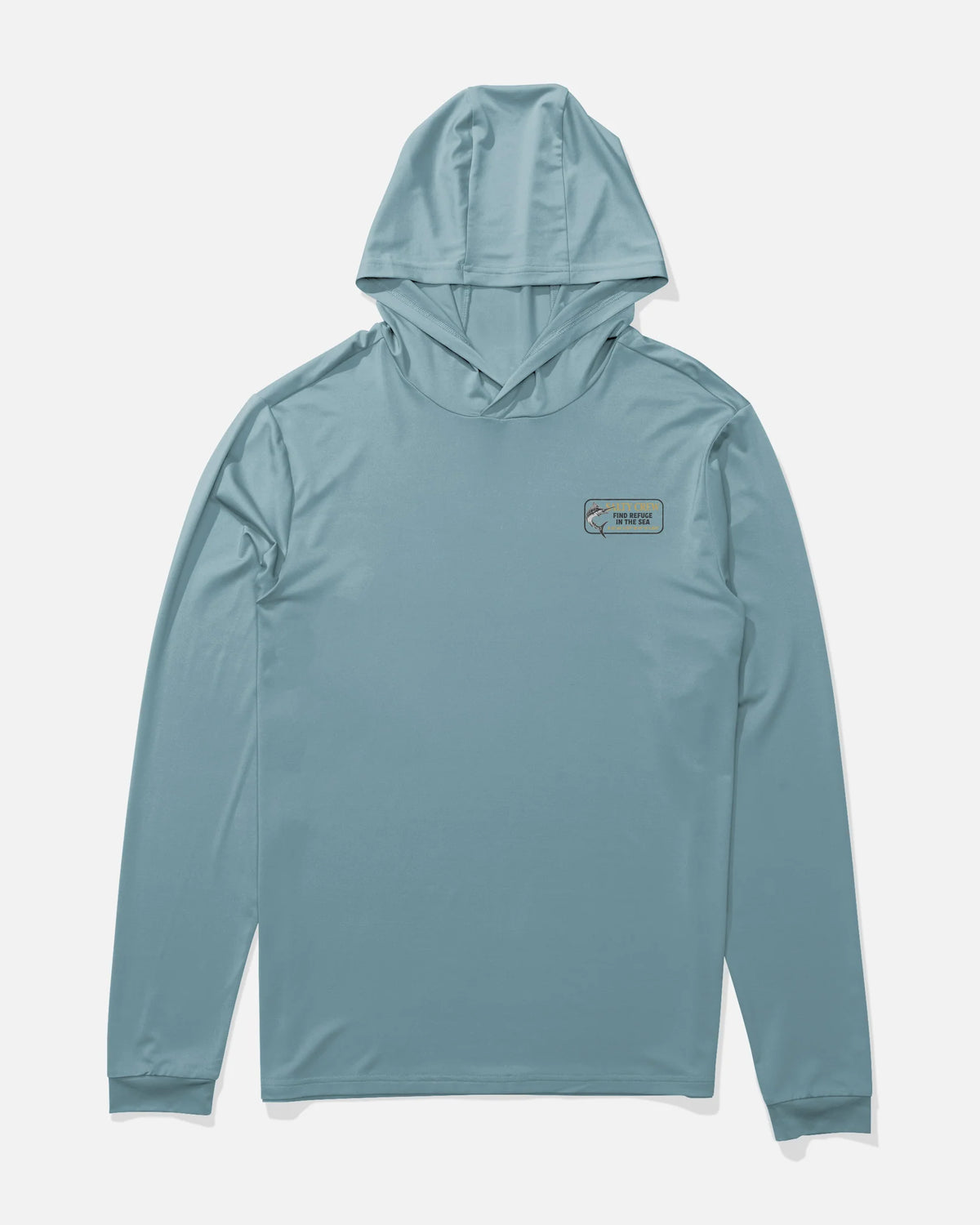 Coordinates Hood Sunshirt - Hitch Blue