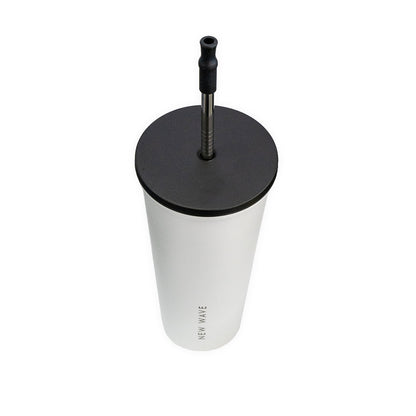 Straw Tumbler WHT