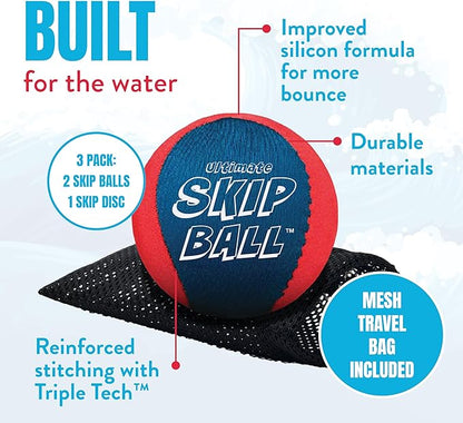 Activ Life The Ultimate Skip Ball - Red/Blue