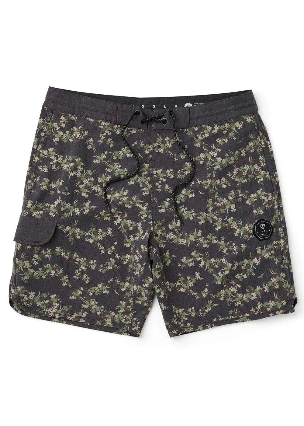 Tropicanica 17" Boys Boardshort-BLK