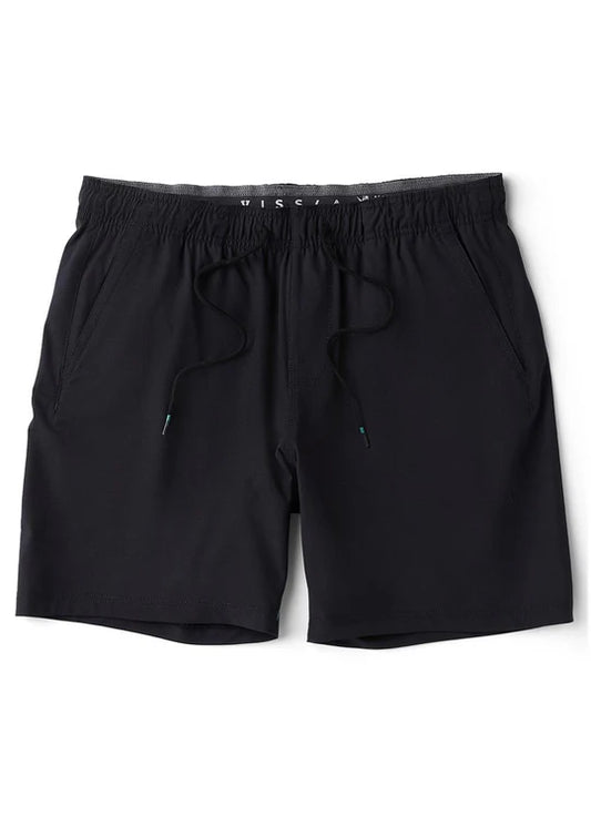 No See Ums Hybrid Eco 16.5" Boys Elastic Walkshort-BLK