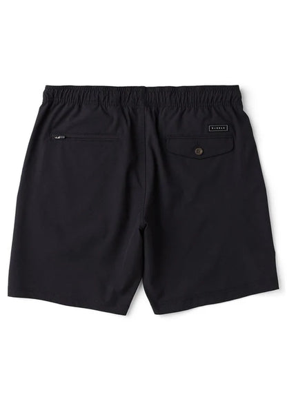 No See Ums Hybrid Eco 16.5" Boys Elastic Walkshort-BLK