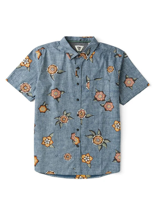 Ink Lines Eco Boys SS Shirt-MID