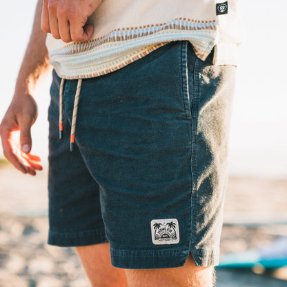 Pressure Drop Cord Shorts: Admiralty Blue