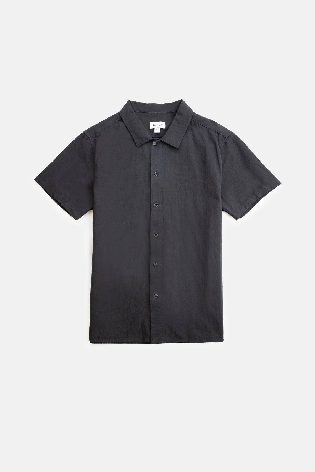 Classic Linen Ss Shirt Black