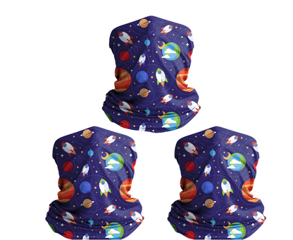 Bandanas Neck Gaiter For Kids