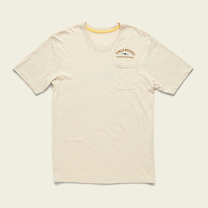 Select Pocket T - Creative Creatures Roosterfish: Sand Heather