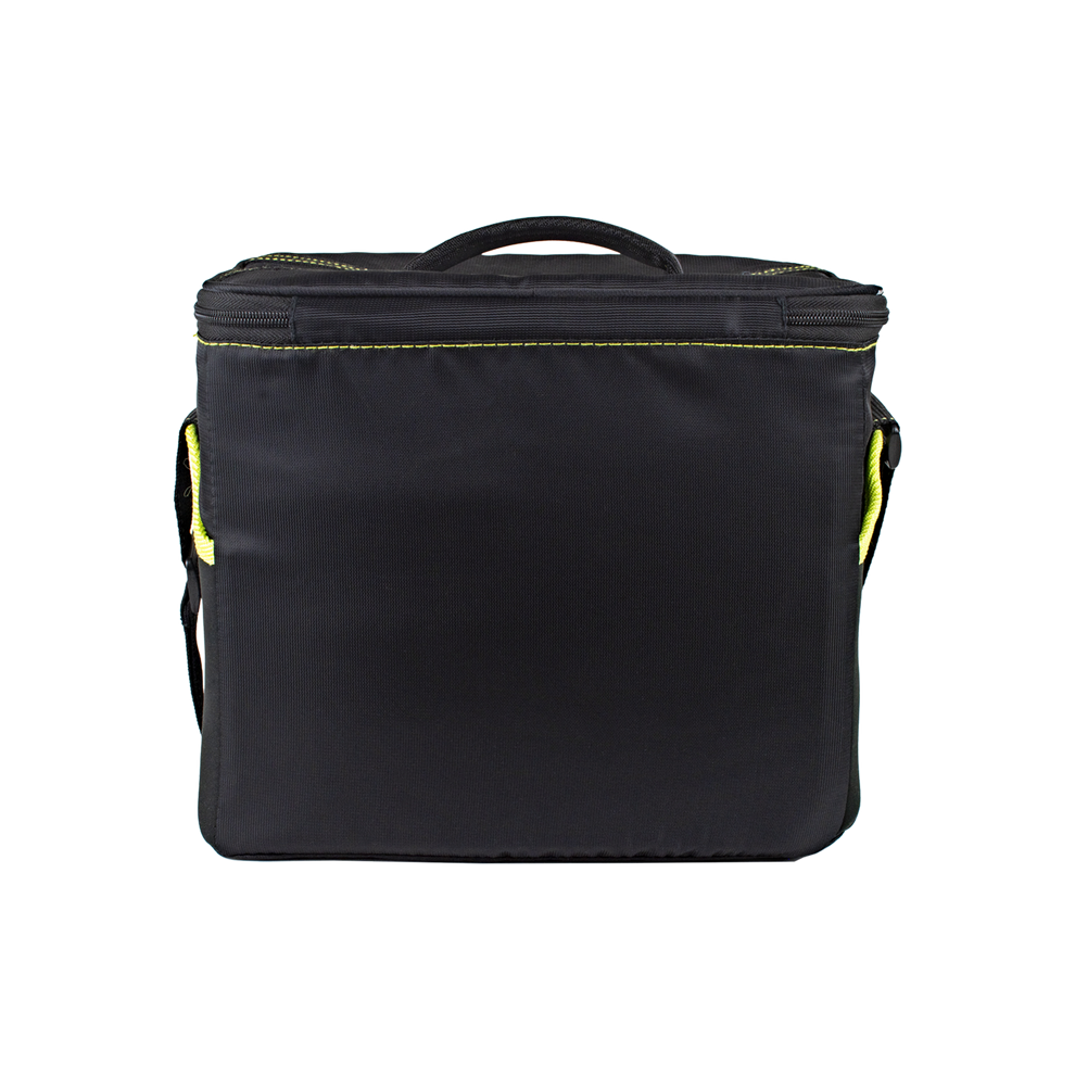 Medium 11 bottle / 12 Can Cooler - Black/Neon Green