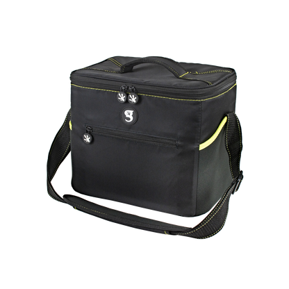 Medium 11 bottle / 12 Can Cooler - Black/Neon Green