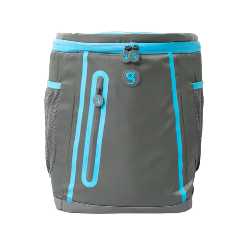 Opticool Backpack Cooler - Grey/Neon Blue