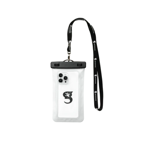 Waterproof Large Phone Dry Bag - White