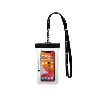 Waterproof Large Phone Dry Bag - White