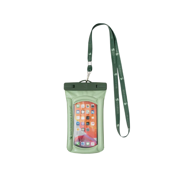 Float Phone Dry Bag - Sage Green