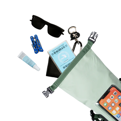 Phone Tote Dry Bag - Sage Green